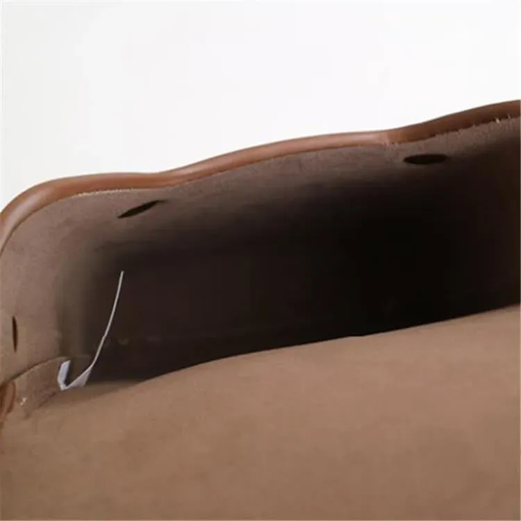 Women Classic Soild Color Square PU Crossbody Mini Bag - Image 6