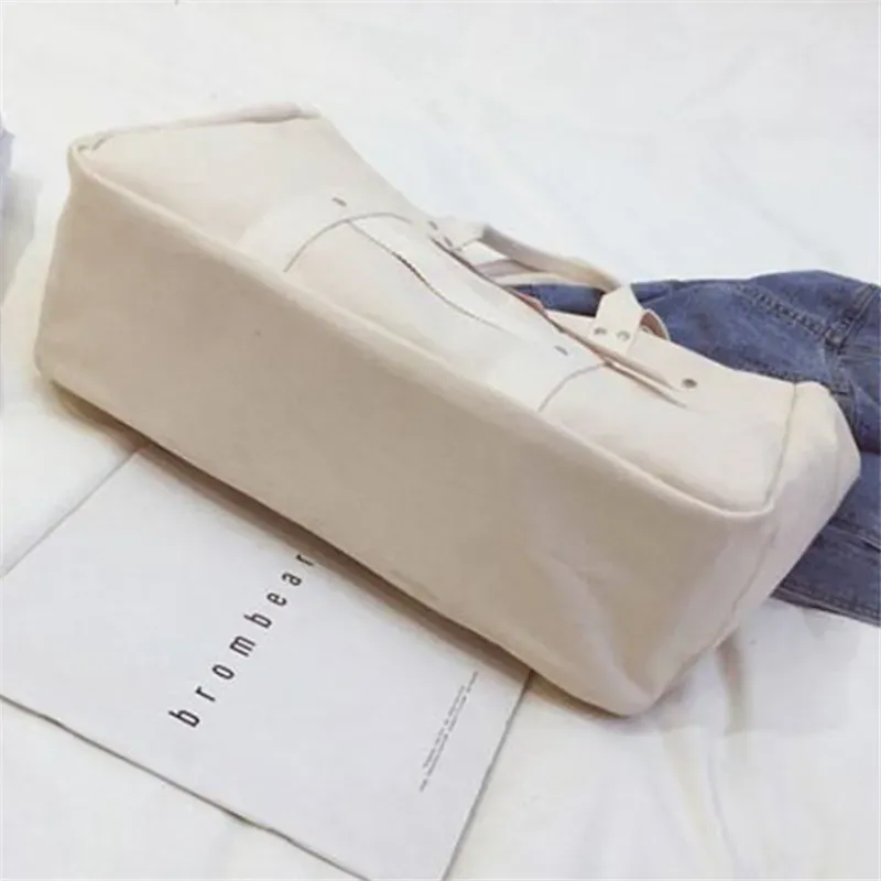 Women Fashion Large Capacity Canvas Tote Bag - Image 3