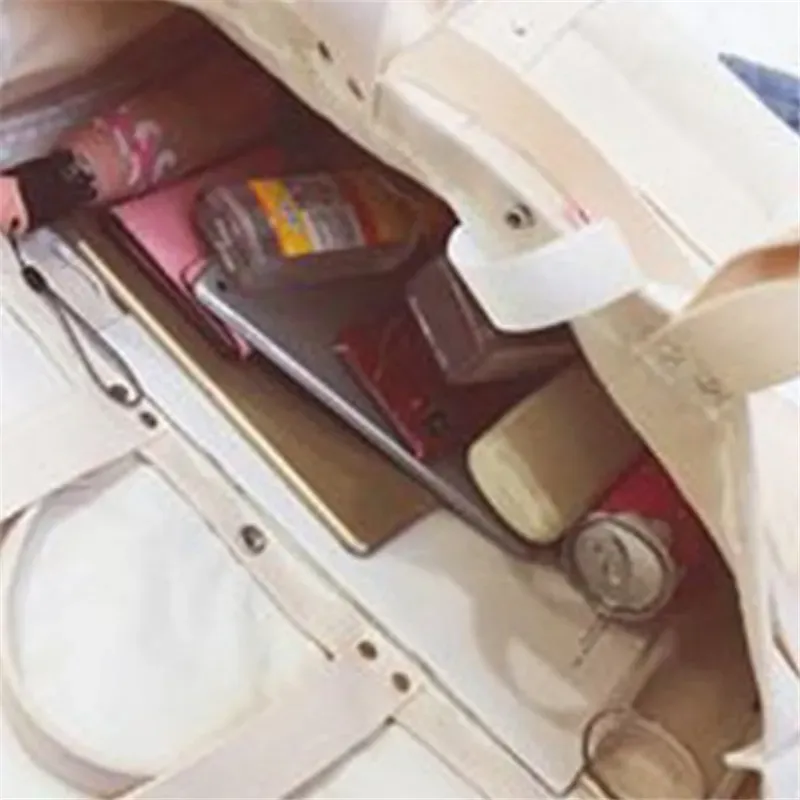 Women Fashion Large Capacity Canvas Tote Bag - Image 7