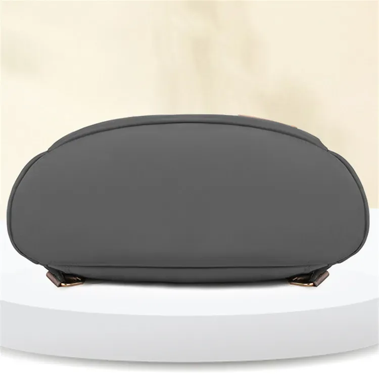 Women Fashion Color Blocking Patchwork Large Capacity Backpack - Image 10