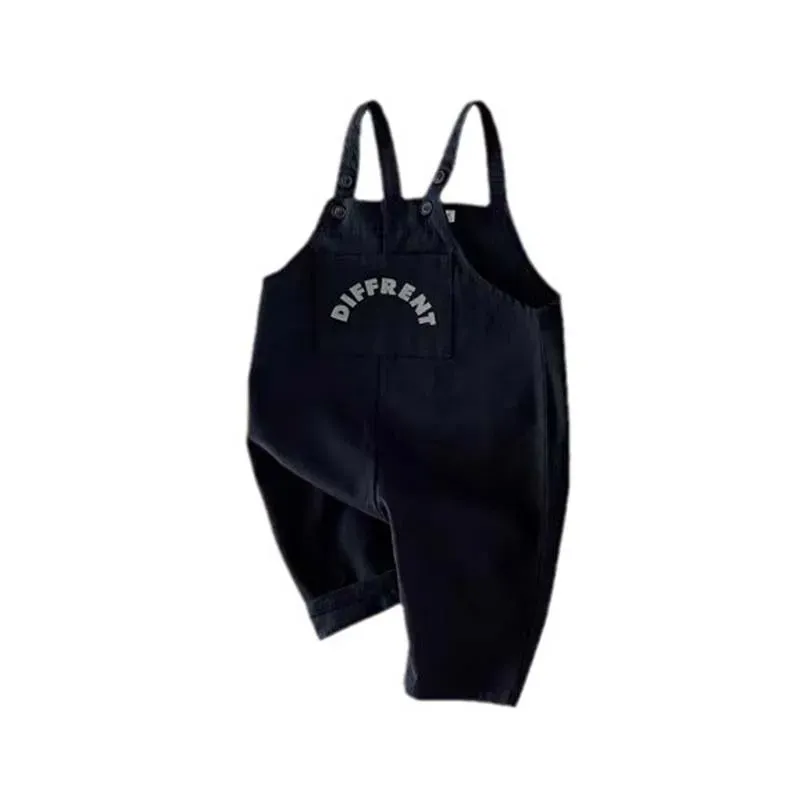 Wholesale Kids Baby Unisex Spring Autumn Casual Suspender Pants - Image 4