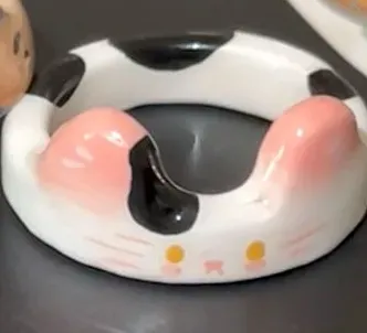 Wholesale Cartoon Cute Drop Glaze Cat Ring - Image 12