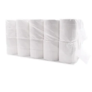 10 Rolls Toilet Paper Wood Pulp Soft Absorbent Environmentally Friendly Recycled Paper Home Use No Fluorescent Dye Small Rolls