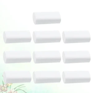 Coreless Toilet Paper 10 Roll Wood Pulp Soft Tissue for Family Office Use Safe Delicate Skin Home Toilet Paper