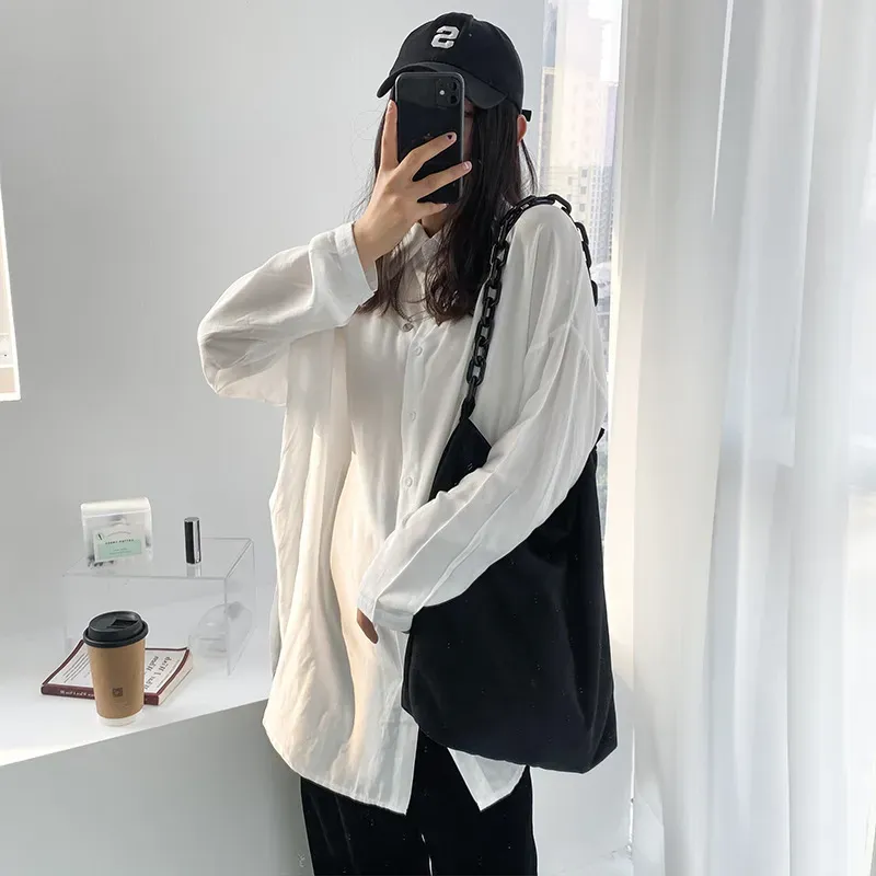 Women Daily Corduroy Vintage Leopard Pattern Thick Chain Warm Soft Shoulder Bags - Image 5