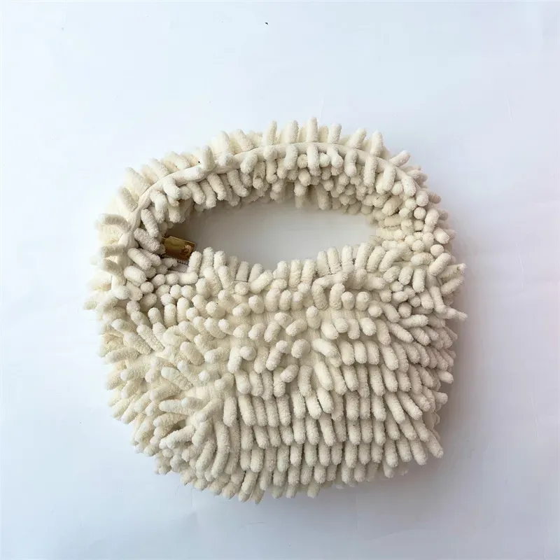 Women'S Fashion Mop Plush Candy Handbag - Image 7