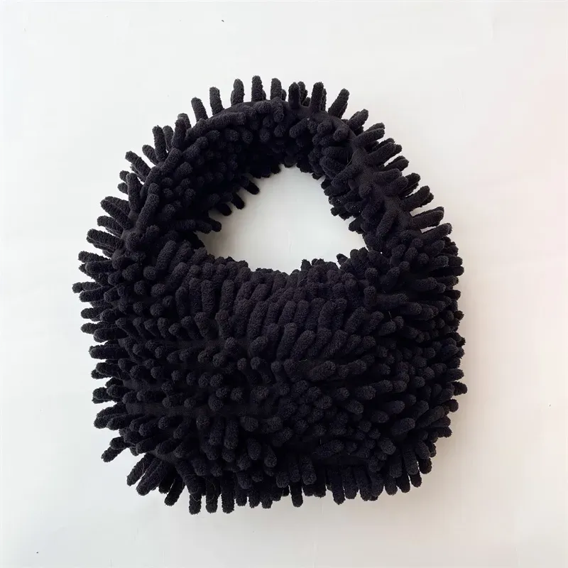 Women'S Fashion Mop Plush Candy Handbag - Image 9