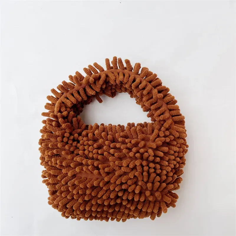 Women'S Fashion Mop Plush Candy Handbag - Image 12