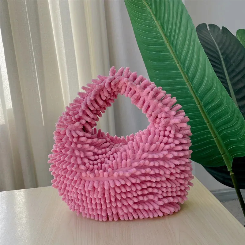 Women'S Fashion Mop Plush Candy Handbag - Image 21
