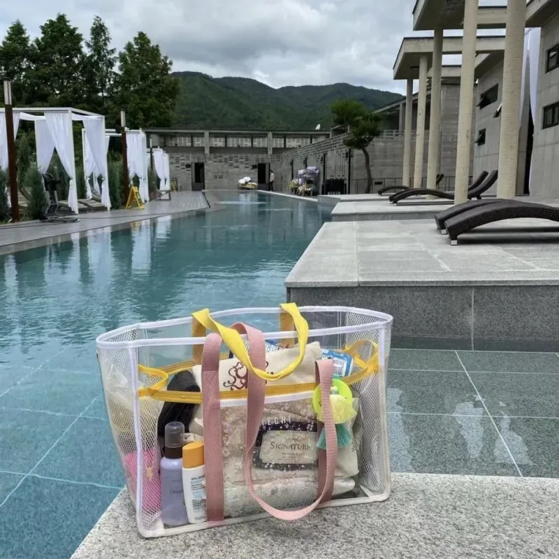 Women'S Fashion Transparent Clear Bag Go Out Handbag - Image 10