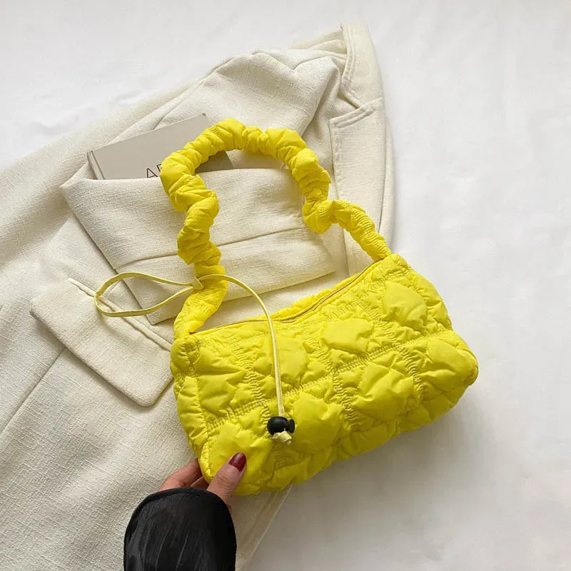 Women Fashion Casual Rhomboid Quilted Shoulder Bag - Image 9