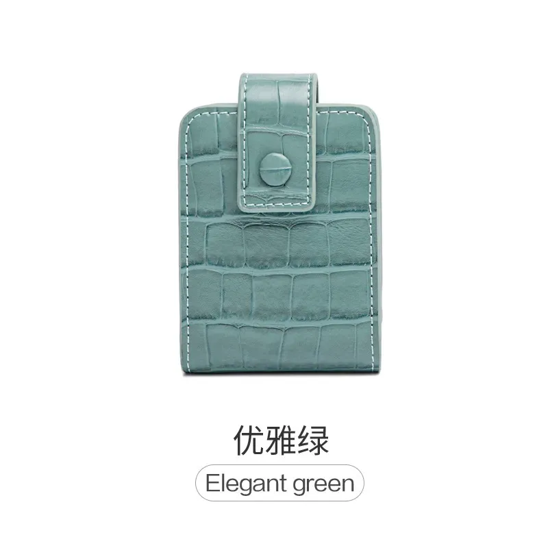 Women Fashion Crocodile Mini Portable Purses - Image 11