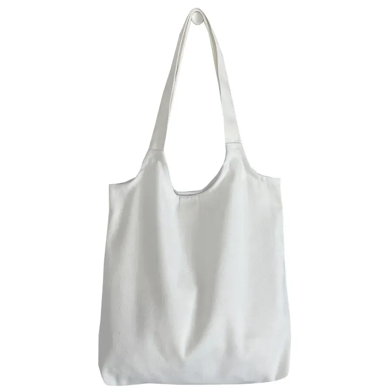 Women Simple Solid Color Large Capacity Shoulder Tote Bag - Image 4