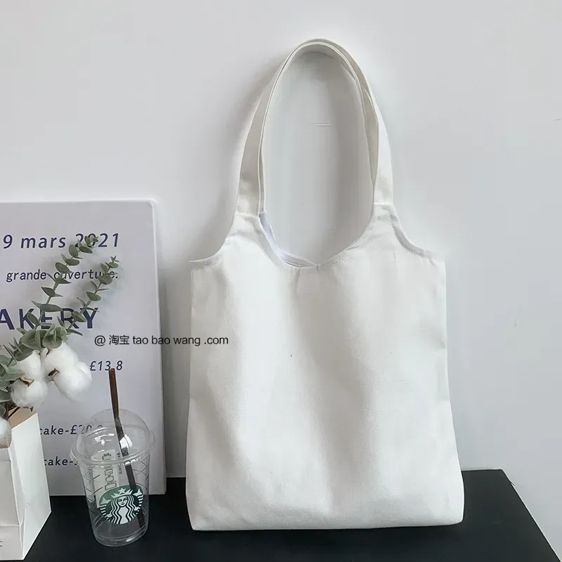 Women Simple Solid Color Large Capacity Shoulder Tote Bag - Image 7