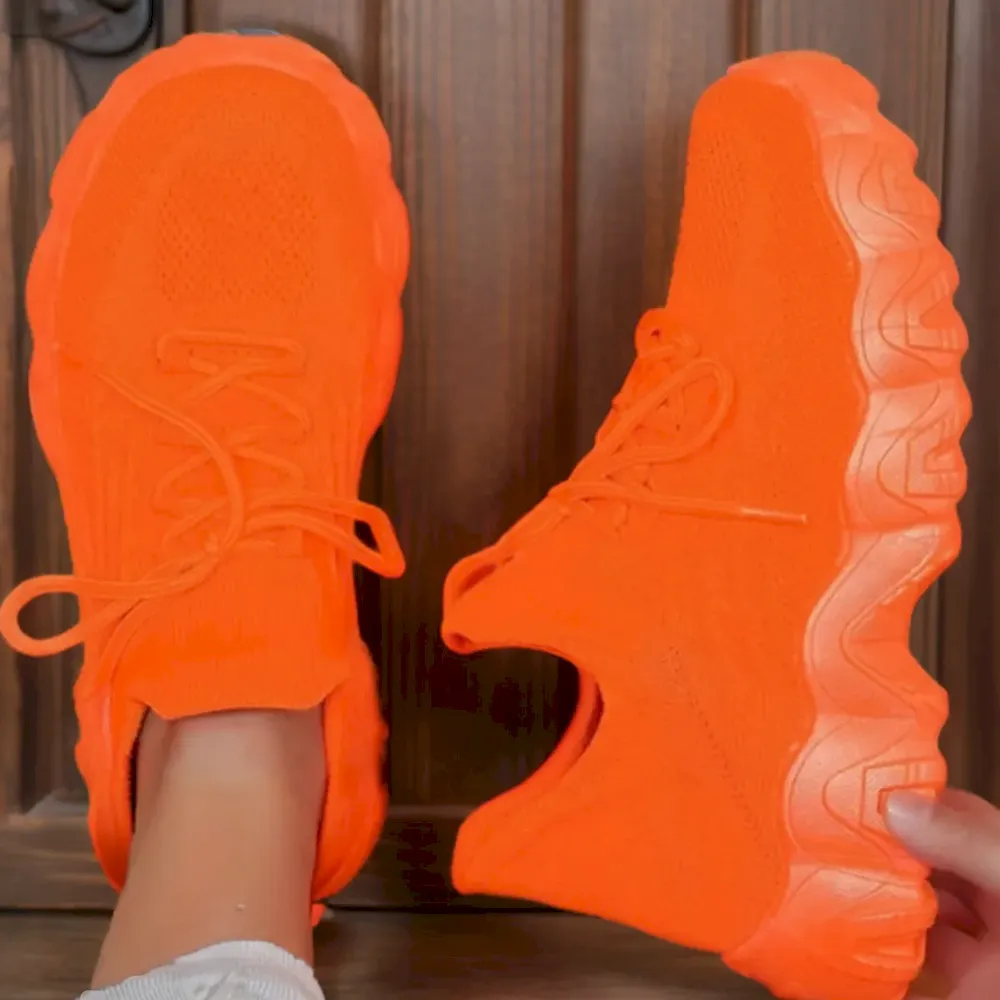 Plus Size Women'S Casual Breathable Sneaker - Image 28