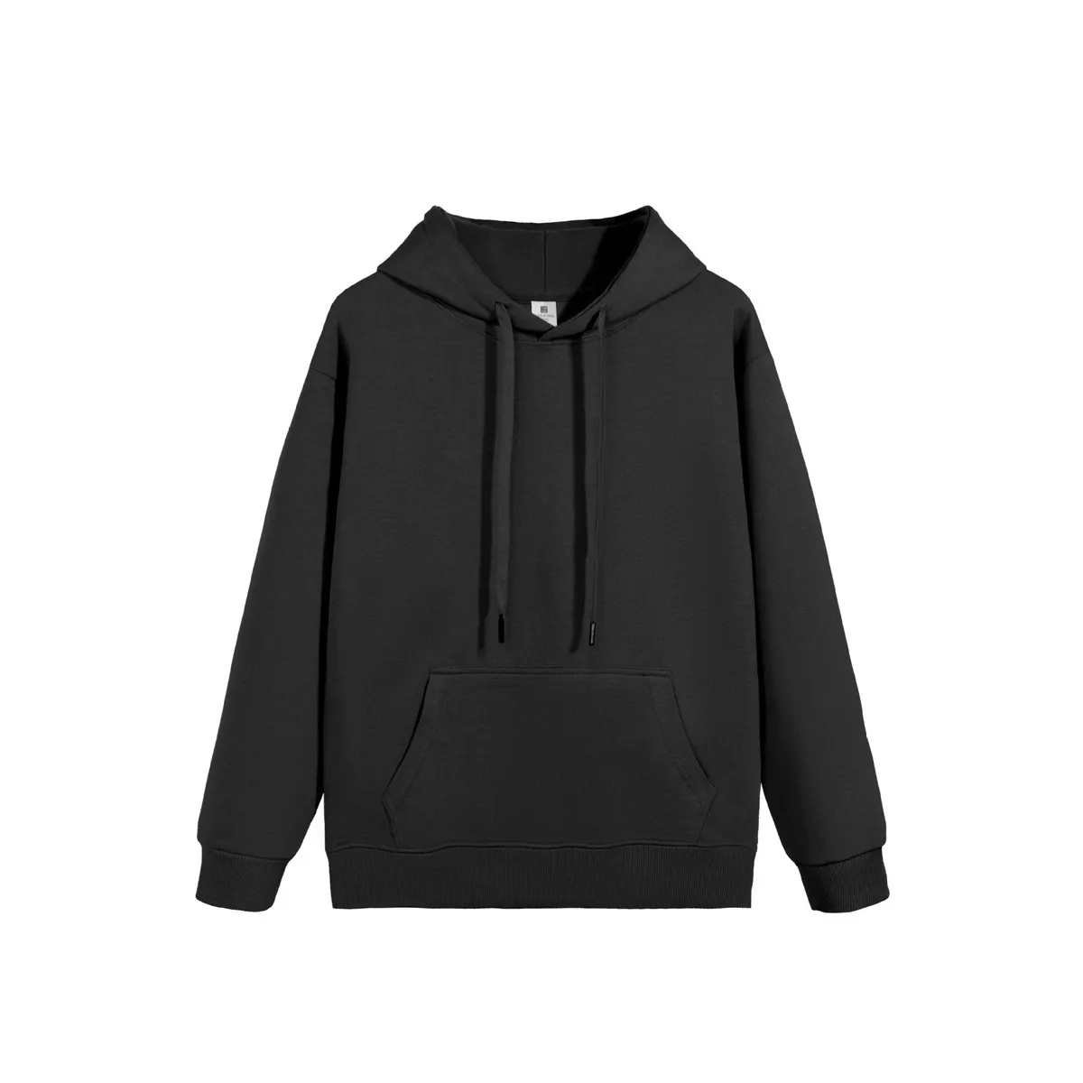 Fashion Casual Simple Solid Color Cotton Long-Sleeve Loose Hoodies - Image 4