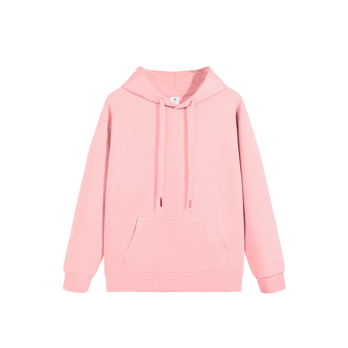Fashion Casual Simple Solid Color Cotton Long-Sleeve Loose Hoodies - Image 7