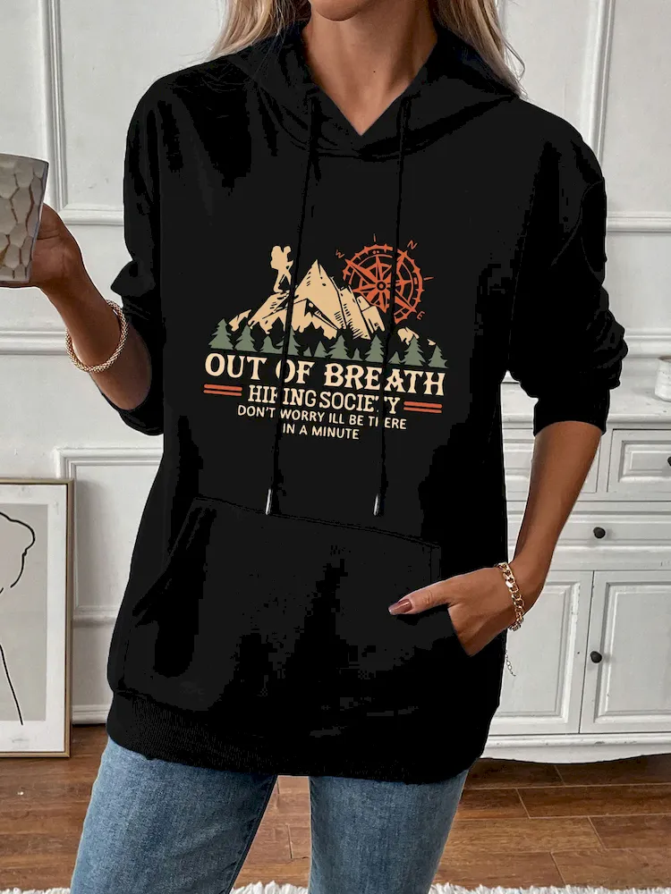 Women Casual Print Hoodie - Image 15