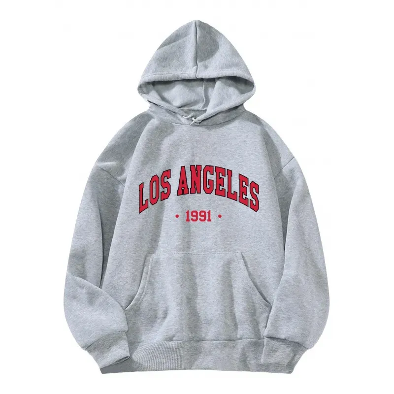 Casual Fashion Printed Loose Fleece-Lined Hoodie - Image 25