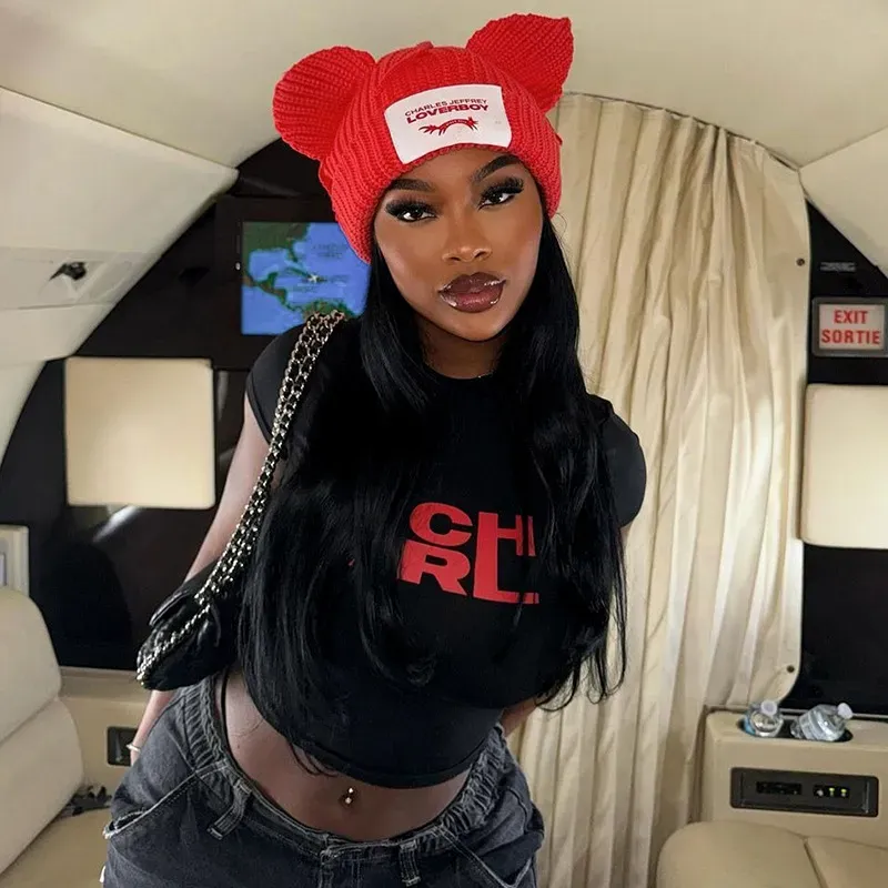 Women Fashion Round Neck Letter Printed Short Sleeve T-Shirt