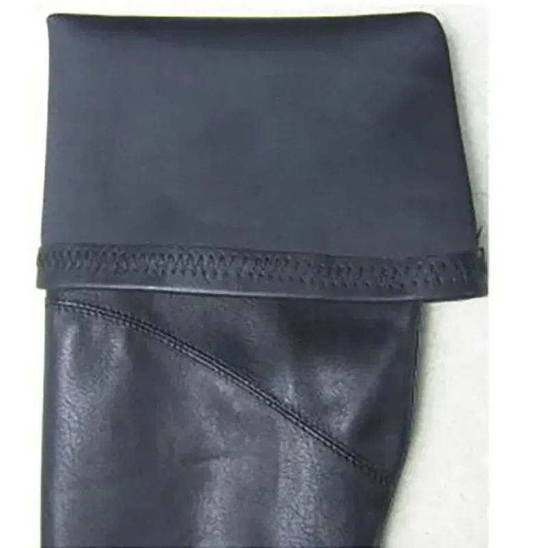 Size:4.5-10 Women Shell Head Design Elastic Over-The-Knee Boots - Image 16