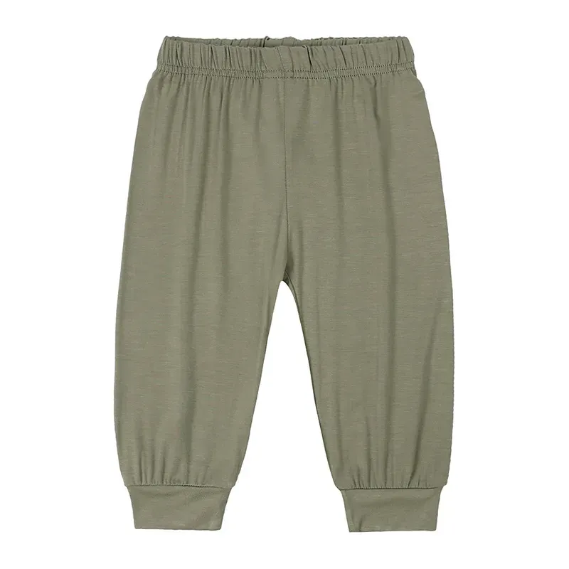 Wholesale Kids Baby Boys Girls Casual Basic Solid Color Trousers - Image 6