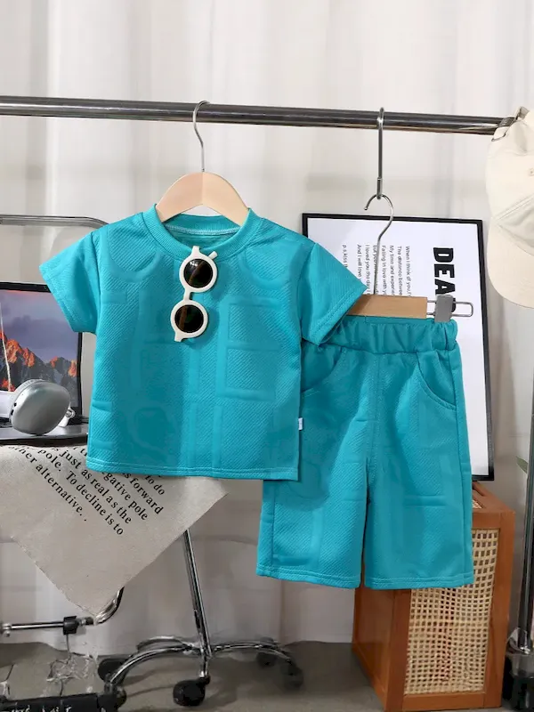 Wholesale Boy'S Fashion Shirt And Pants Two-Piece Set - Image 5