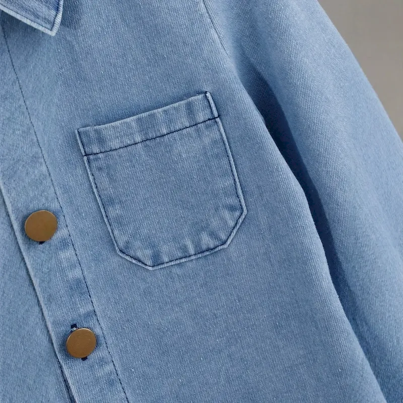 Wholesale Boy'S Fashion Denim Jacket And Jeans Two-Piece Set - Image 4