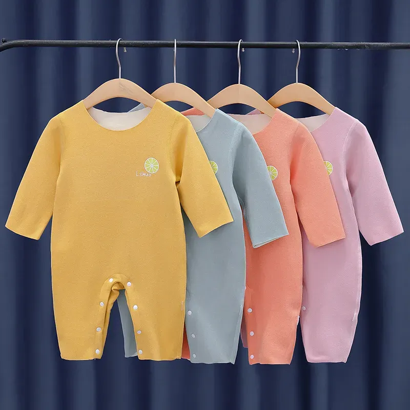 Wholesale Kids Baby Boys Girls Spring Autumn Cute Long Sleeve Romper