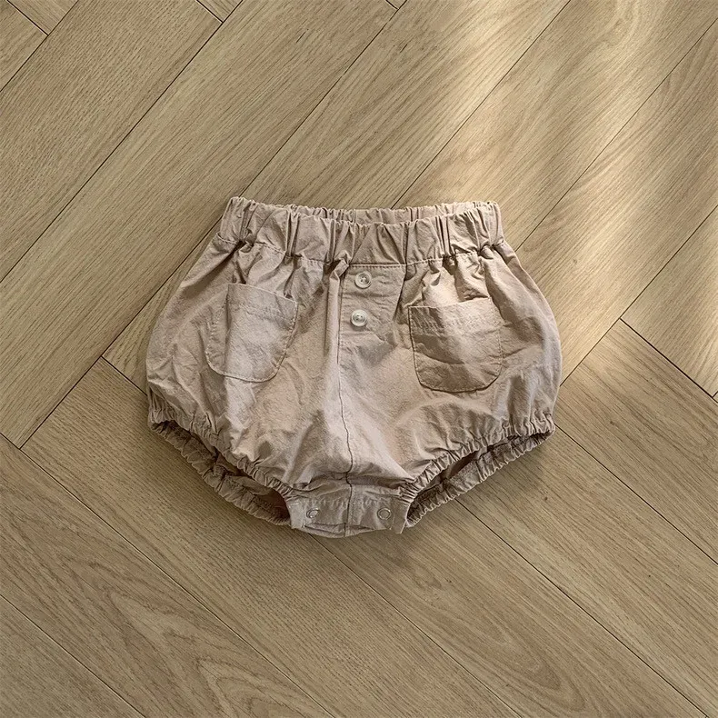 Wholesale Baby Simple Solid Color Shorts - Image 6