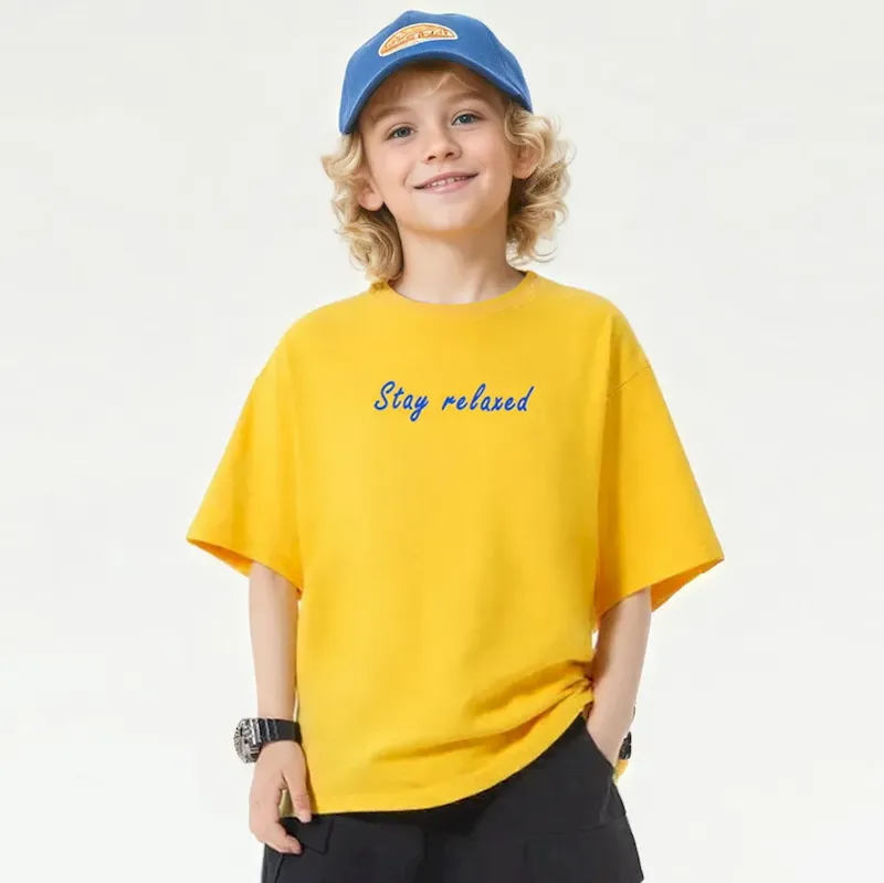 Wholesale Summer Boys Casual Short-Sleeved T-Shirt