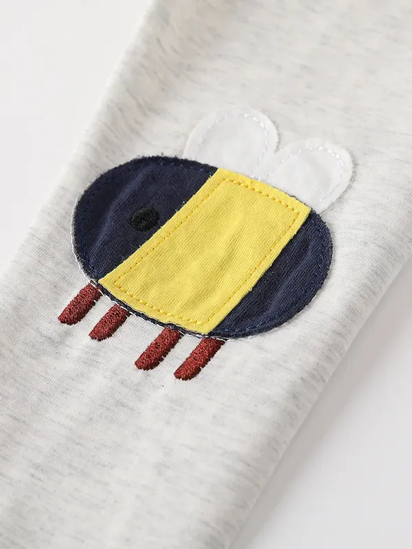 Wholesale Kids Girls' Fashion Casual Autumn And Winter Round Neck Stripe Long Sleeve Top Tight Pants Two-Piece Set - Image 3